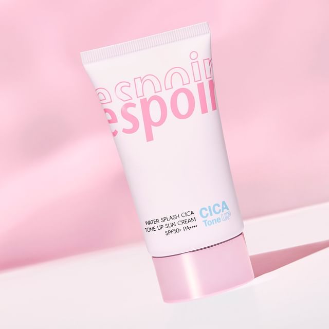 espoir-Water Splash Cica Tone Up Sun Cream - Crème solaire tone-up