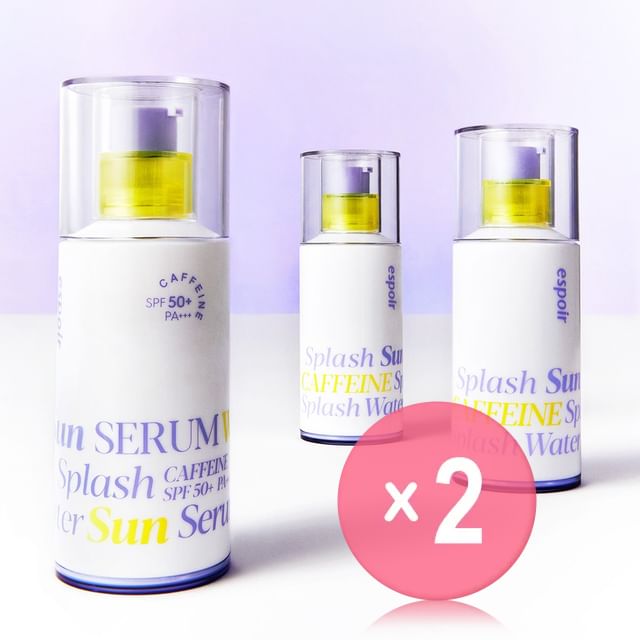 espoir-Water Splash Sun Serum 2pcs Bundle Set