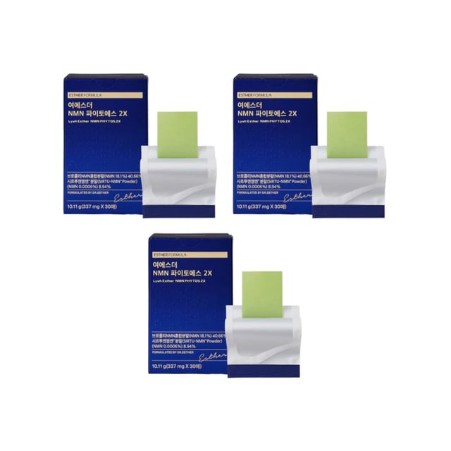 ESTHER FORMULA-Lyuh Esther NMN PHYTOS 2X Bundle Set