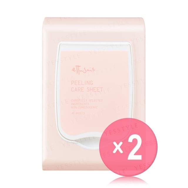 ettusais-Peeling Care Sheet 2pcs Bundle Set