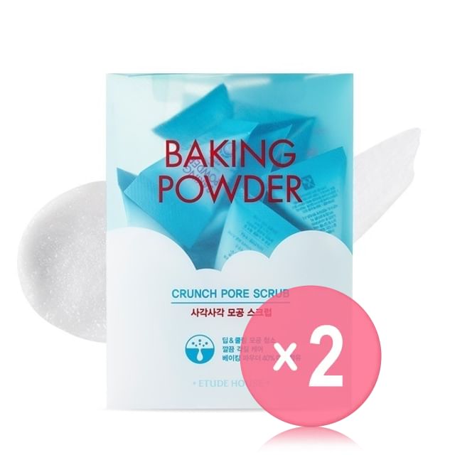 ETUDE-Baking Powder Crunch Pore Scrub 2pcs Bundle Set