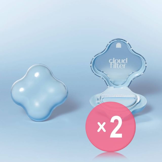 ETUDE -اتود-Cloud Filter Cushion Set - 4 Colors 2pcs Bundle Set