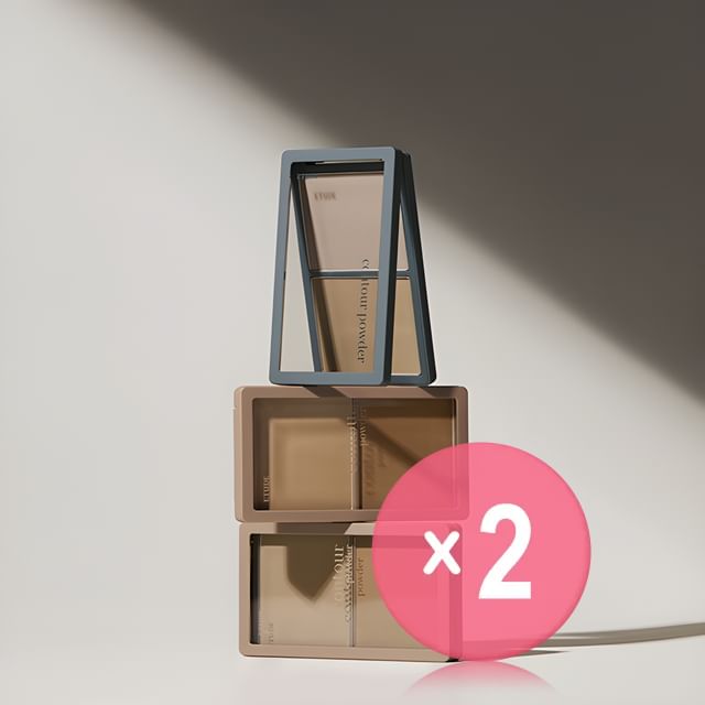 ETUDE-Contour Powder - 3 Types 2pcs Bundle Set
