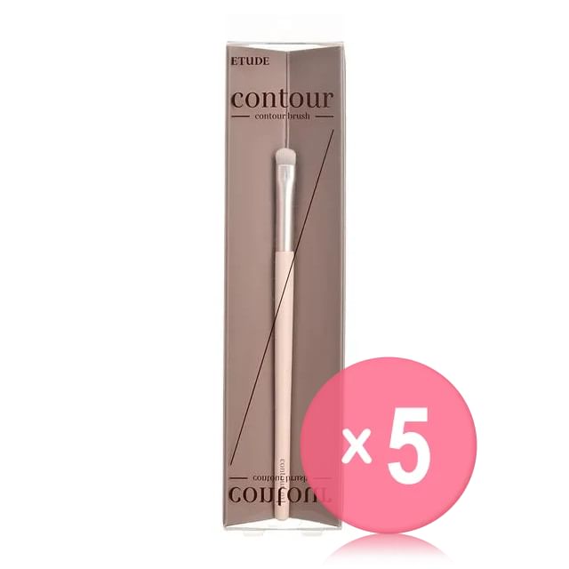 ETUDE-Contour Powder Brush - Eye Brush 5pcs Bundle Set