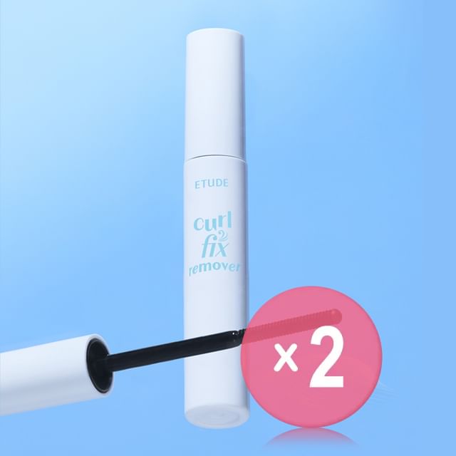 ETUDE-Curl Fix Mascara Remover 2pcs Bundle Set