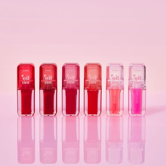 ETUDE-Dear Darling Oil Tint NEW - Huile à lèvres teintée - 6 couleurs
