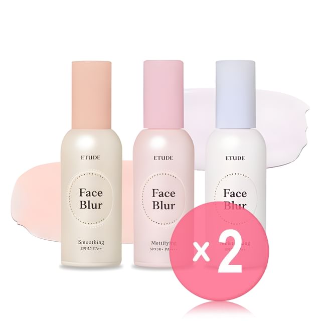 ETUDE-Face Blur - 3 Types 2pcs Bundle Set