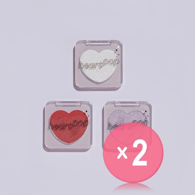 ETUDE-Heart Pop Blusher Not Bad Collection - 3 Colors 2pcs Bundle Set