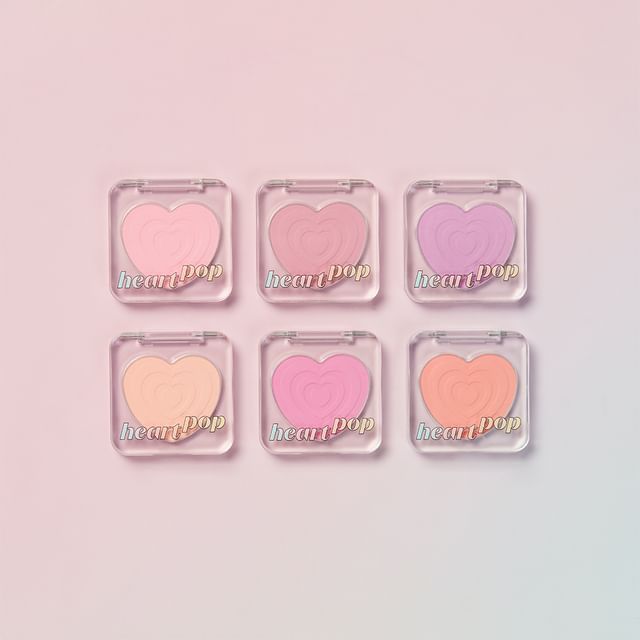 ETUDE-Heart Pop Blusher Sarr Sweeties Collection - Blush poudre édition Sarr Sweeties - 6 teintes