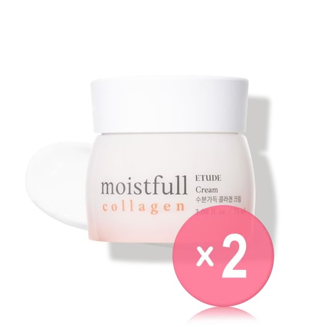 ETUDE-Moistfull Collagen Cream 2pcs Bundle Set