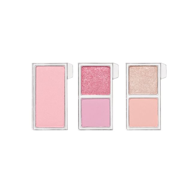 ETUDE-My Best Tone Eye 2-Color Pink Shy Collection Nachfüllpackung - Lidschatten-Palette