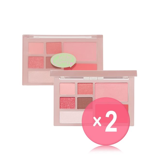 ETUDE -اتود-Play Multi Eyes Milky Berry Edition 2pcs Bundle Set