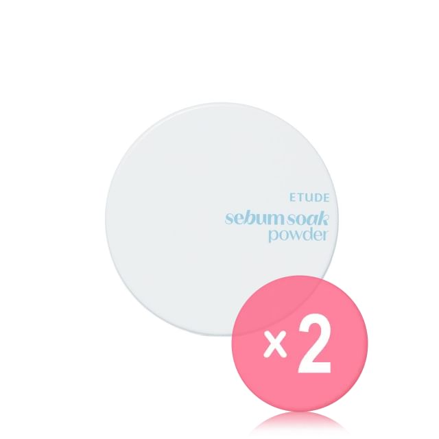 ETUDE-Sebum Soak Powder 2pcs Bundle Set