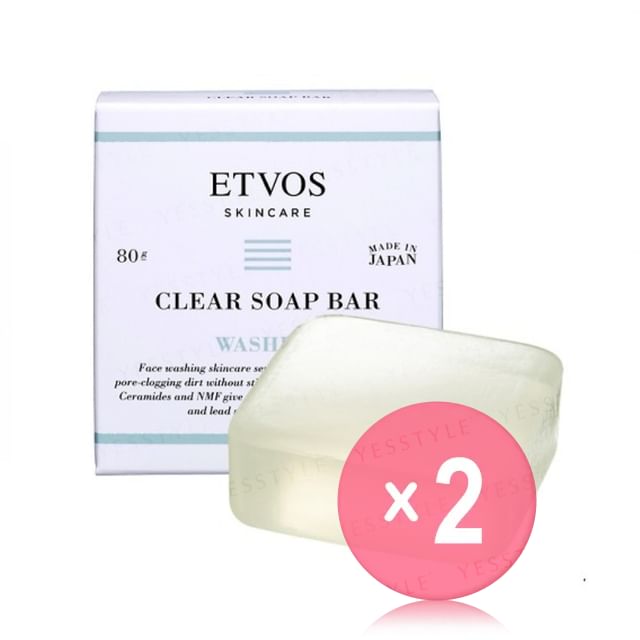 ETVOS-Clear Soap Bar 2pcs Bundle Set