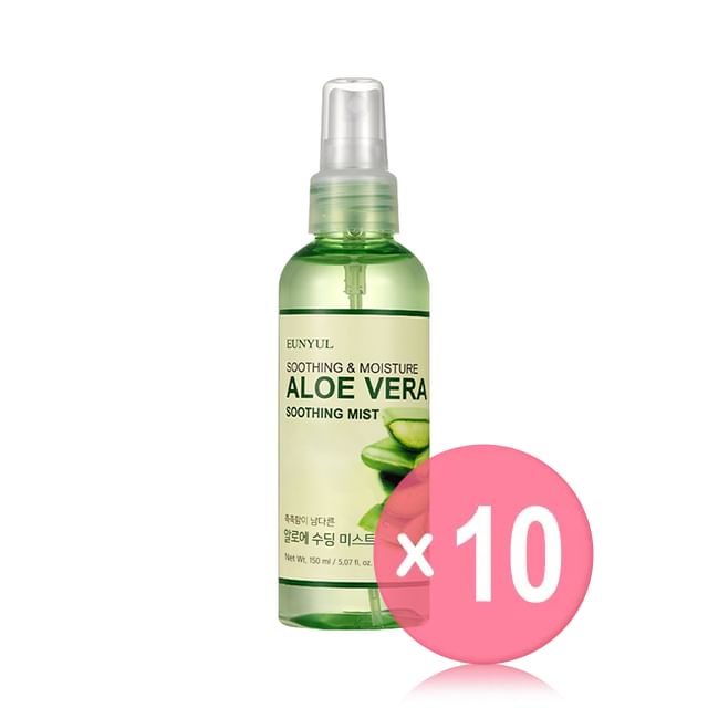 EUNYUL-Aloe Vera Soothing Mist 10pcs Bundle Set