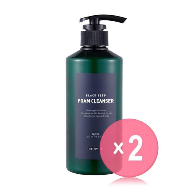 EUNYUL-Black Seed Foam Cleanser 2pcs Bundle Set