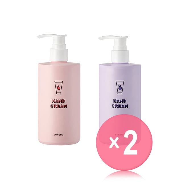 EUNYUL-Cloud Perfume Hand Cream - 2 Types 2pcs Bundle Set