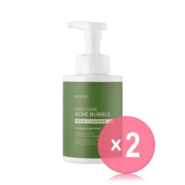 EUNYUL-Daily Care Acne Bubble Foam Cleanser 2pcs Bundle Set