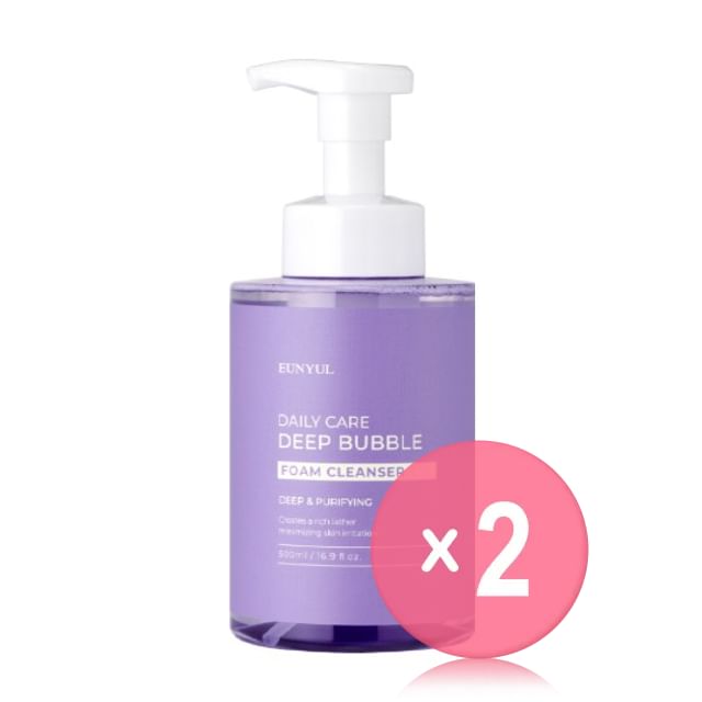 EUNYUL-Daily Care Deep Bubble Foam Cleanser 2pcs Bundle Set