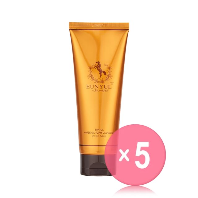 EUNYUL-Horse Oil Foam Cleansing 5pcs Bundle Set