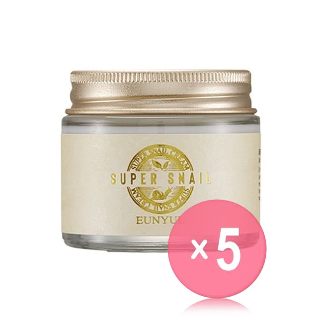 EUNYUL-Super Snail Cream 5pcs Bundle Set