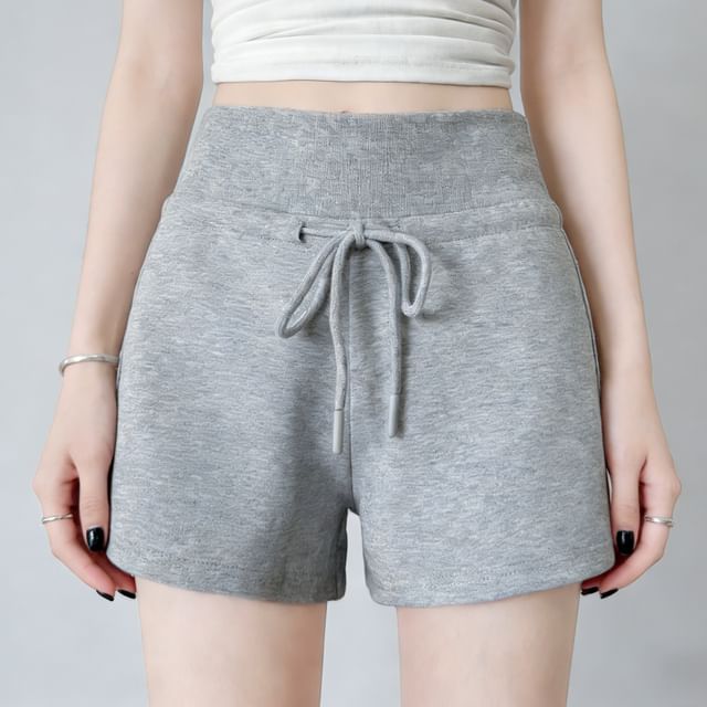 evanesce-Mid Rise Plain Shorts Various Designs