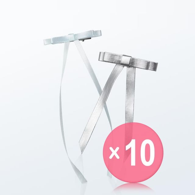 everbab-Bow Hairpin Set 10pcs Bundle Set