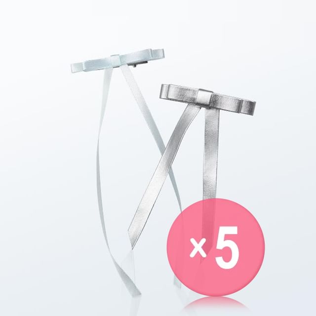 everbab-Bow Hairpin Set 5pcs Bundle Set