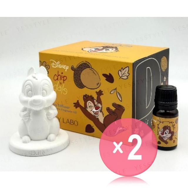 everyBody Labo-Disney Dale Clay Diffuser Fragrance set 2pcs Bundle Set