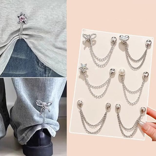 Evora-Alloy Magnetic Jeans Adjuster Various Designs