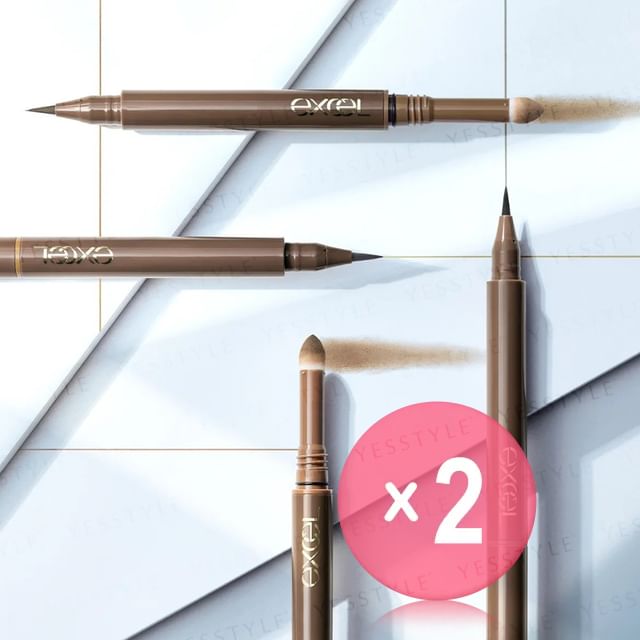 EXCEL-Long Lasting Eyebrow N 2pcs Bundle Set