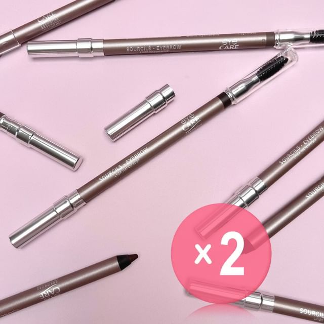 Eye Care Cosmetics-Waterproof Eyebrow Liner 2pcs Bundle Set