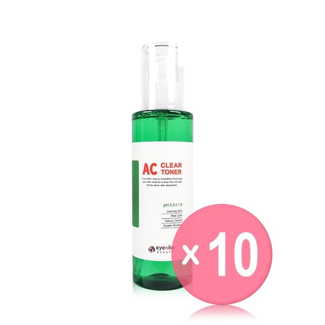 eyeNlip-AC Clear Toner 10pcs Bundle Set