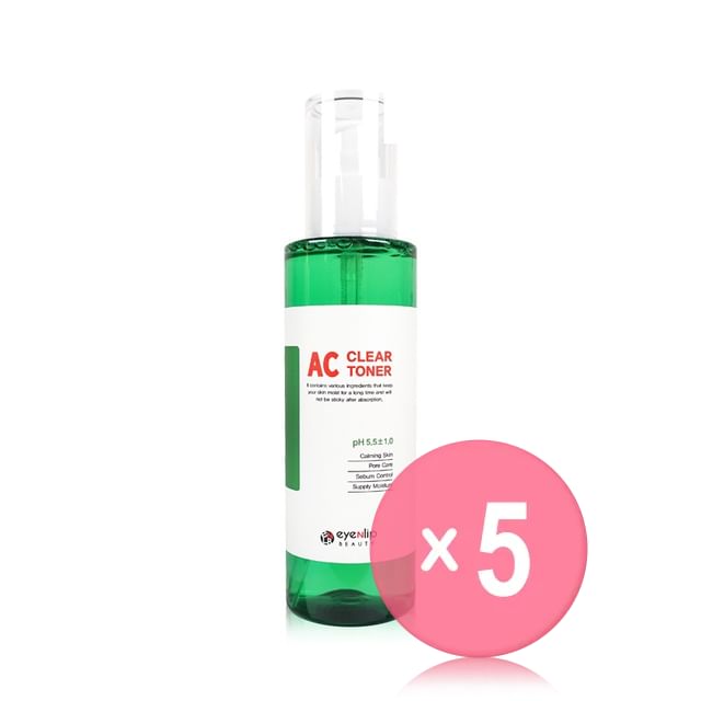 eyeNlip-AC Clear Toner 5pcs Bundle Set