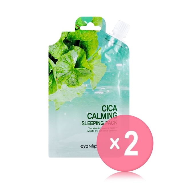 eyeNlip-Cica Calming Sleeping Pack Spout Pouch Set 2pcs Bundle Set
