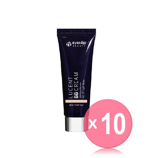 eyeNlip-Lucent BB Cream Mini - 2 Colors 10pcs Bundle Set