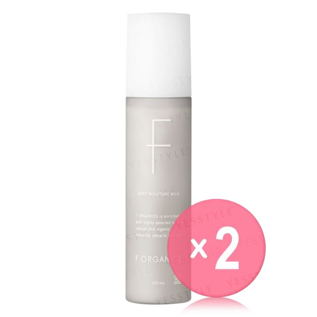 F ORGANICS-Deep Moisture Milk 2pcs Bundle Set