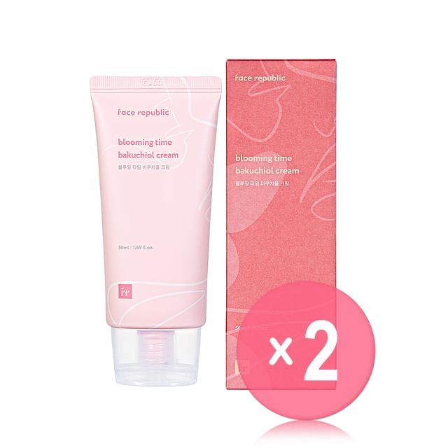face republic-Blooming Time Bakuchiol Cream 2pcs Bundle Set