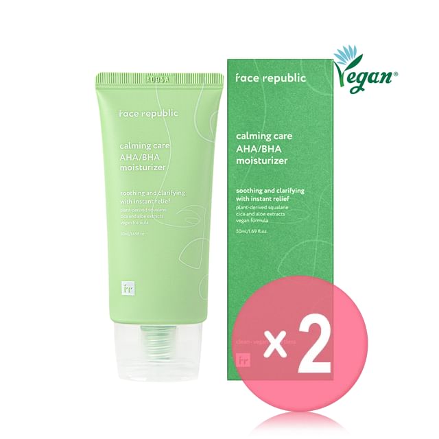 face republic-Calming Care AHABHA Moisturizer 2pcs Bundle Set