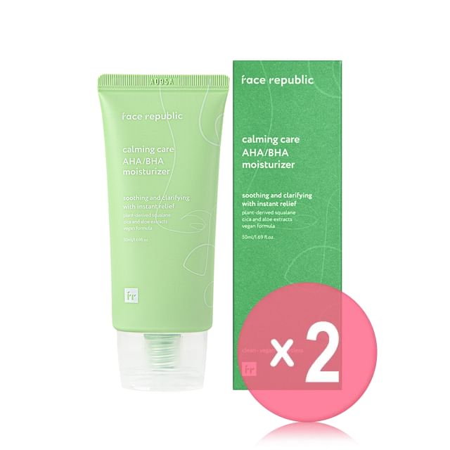 face republic-Calming Care AHABHA Moisturizer 2pcs Bundle Set