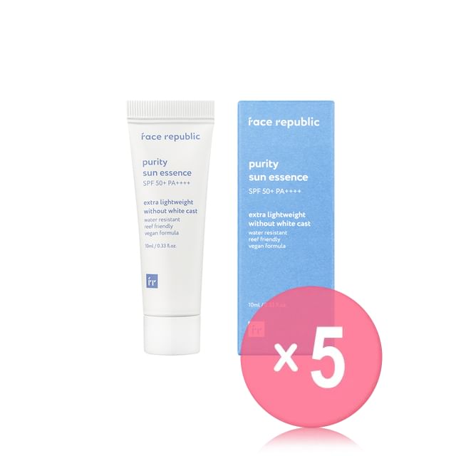 face republic-Purity Sun Essence Mini 5pcs Bundle Set