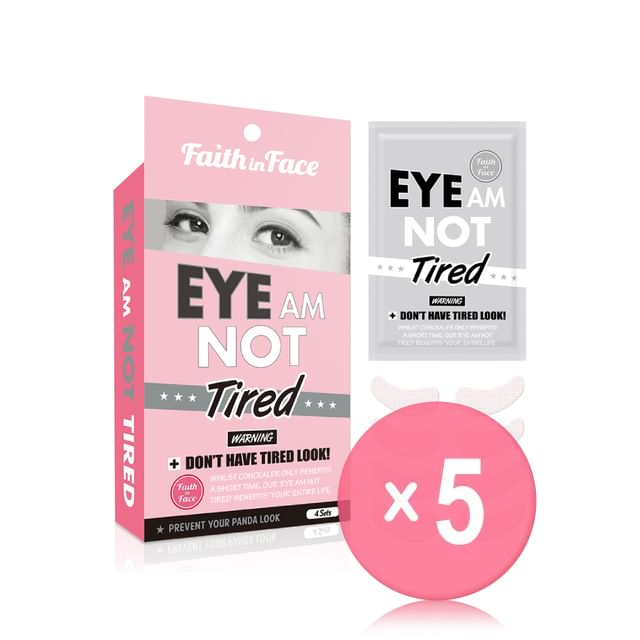 Faith in Face-Eye Am Not Tired Eye Patch Set 5pcs Bundle Set