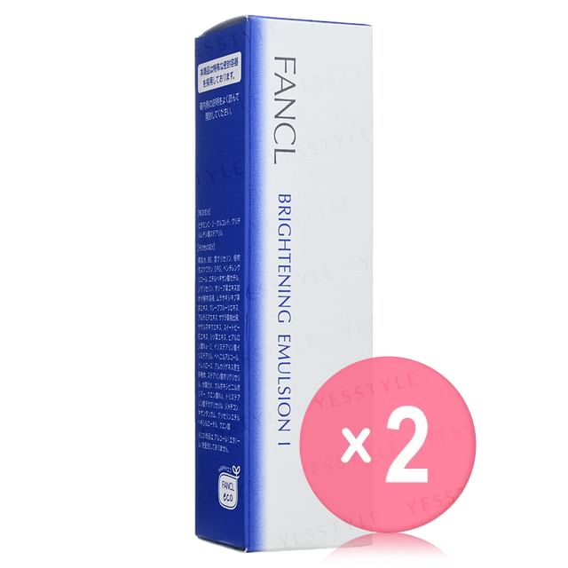 Fancl-Brightening Emulsion I 2pcs Bundle Set