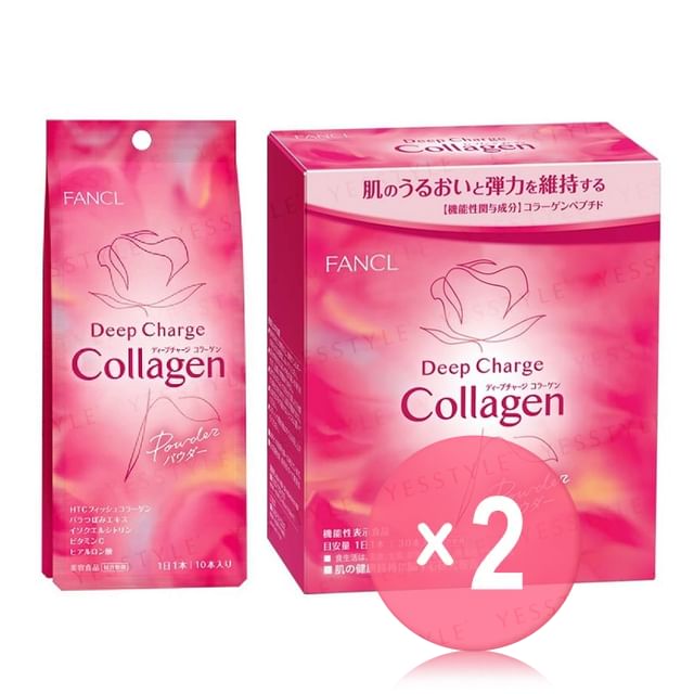 Fancl-Deep Charge Collagen Powder 2pcs Bundle Set