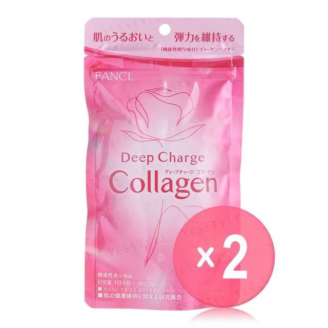 Fancl-Deep Charge Collagen Tablet 30 Days 2pcs Bundle Set