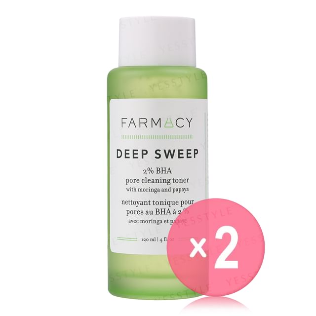 FARMACY-Deep Sweep 2 BHA Pore Cleaning Toner 2pcs Bundle Set