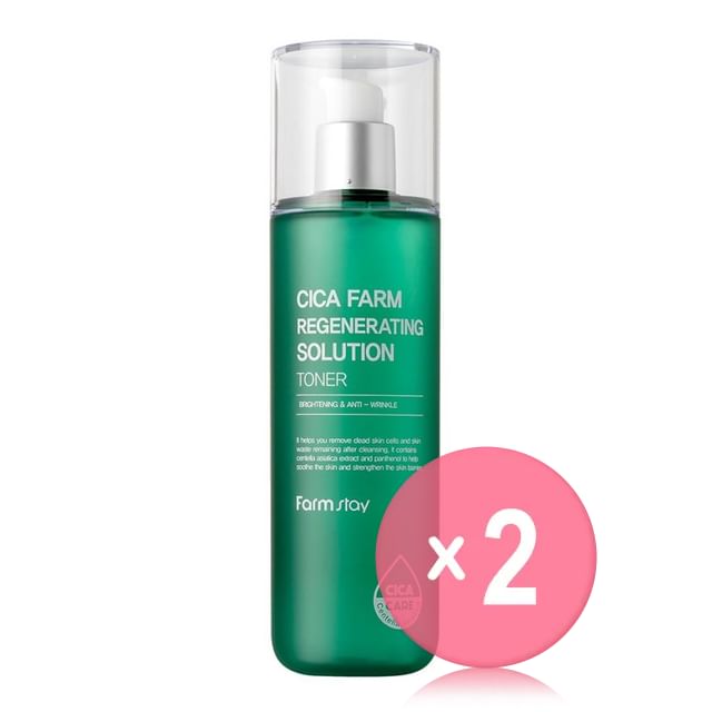 Farmstay-Cica Farm Regenerating Solution Toner 2pcs Bundle Set