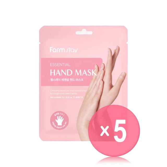 Farmstay-Essential Hand Mask 5pcs Bundle Set