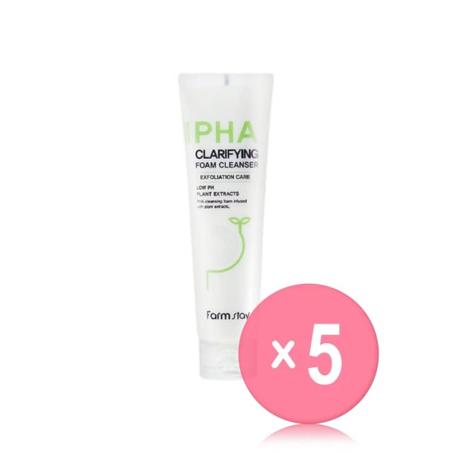 Farmstay-PHA Clarifying Foam Cleanser 5pcs Bundle Set