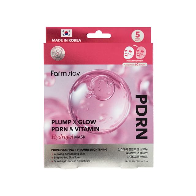 PLUMP X GLOW PDRN & VITAMIN HYDROGEL MASK